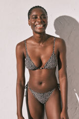 Women'secret Panty bikini cl&aacute;sica animal print leopardo blanco