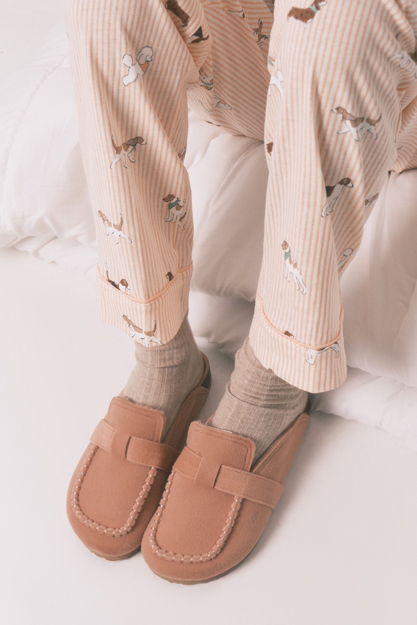 Women'secret Zapatos bio de ante rosa