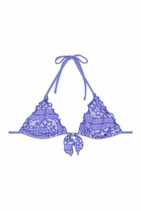 Women'secret Top de bikini triangular de cortina estampado de pa&ntilde;uelo