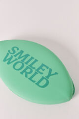 Women'secret Monedero de silicona verde SmileyWorld&reg; verde