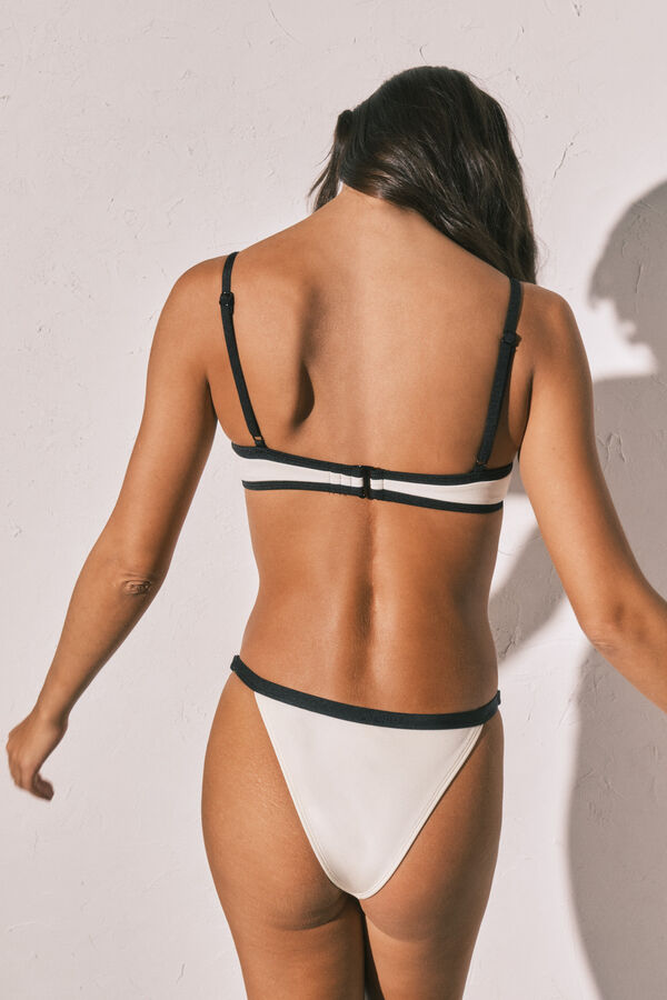 Women'secret Panty brasile&ntilde;o regulador blanca marfil