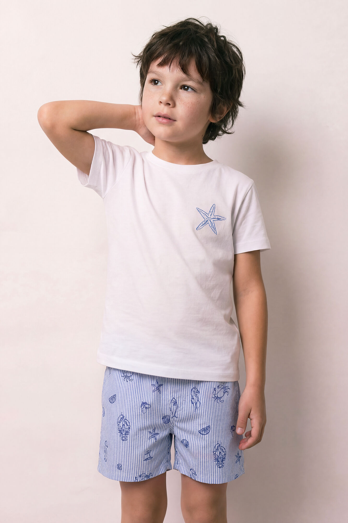 Women'secret Pijama corta infantil de algod&oacute;n Family Collection