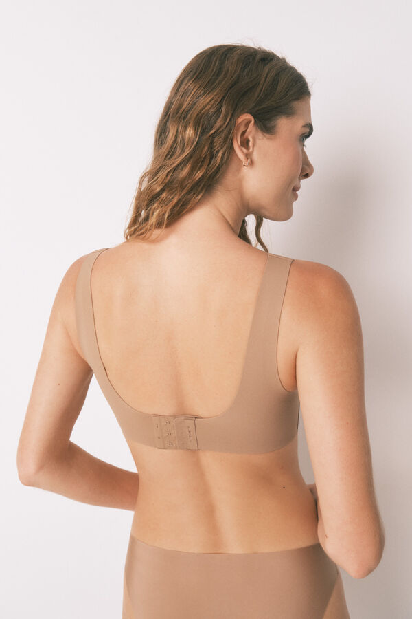 Women'secret DREAMY Brasier de microfibra color toffe caf&eacute;