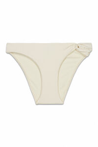 Women'secret Panty de bikini cl&aacute;sica twist lateral blanca