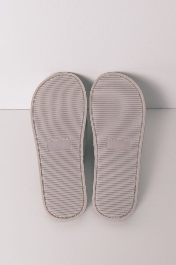 Women'secret Pantuflas acolchadas estampado