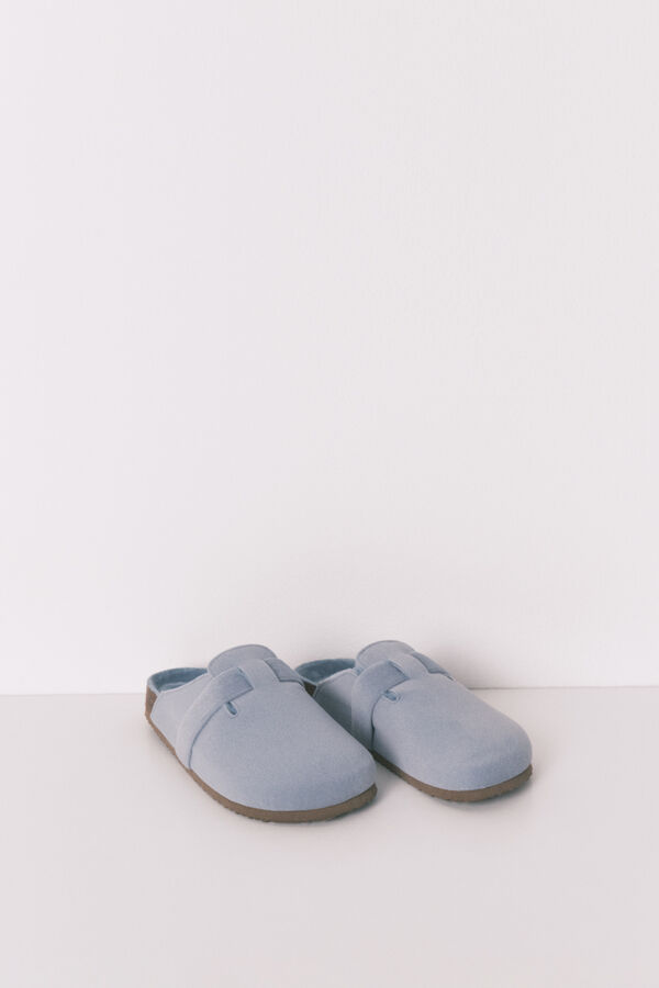 Women'secret Pantuflas org&aacute;nicas azul azul