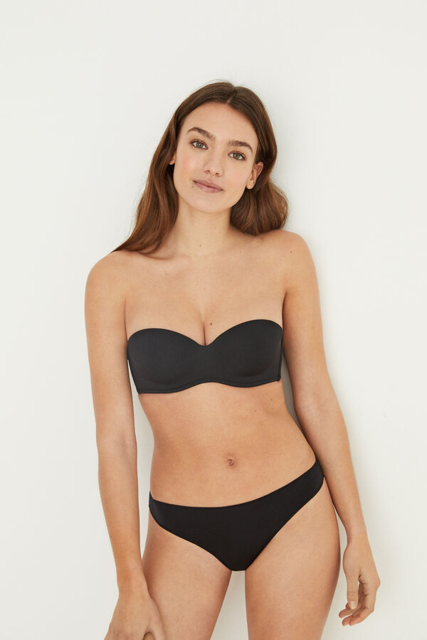 Women'secret ELEGANT Brasier sin tirantes microfibra negro