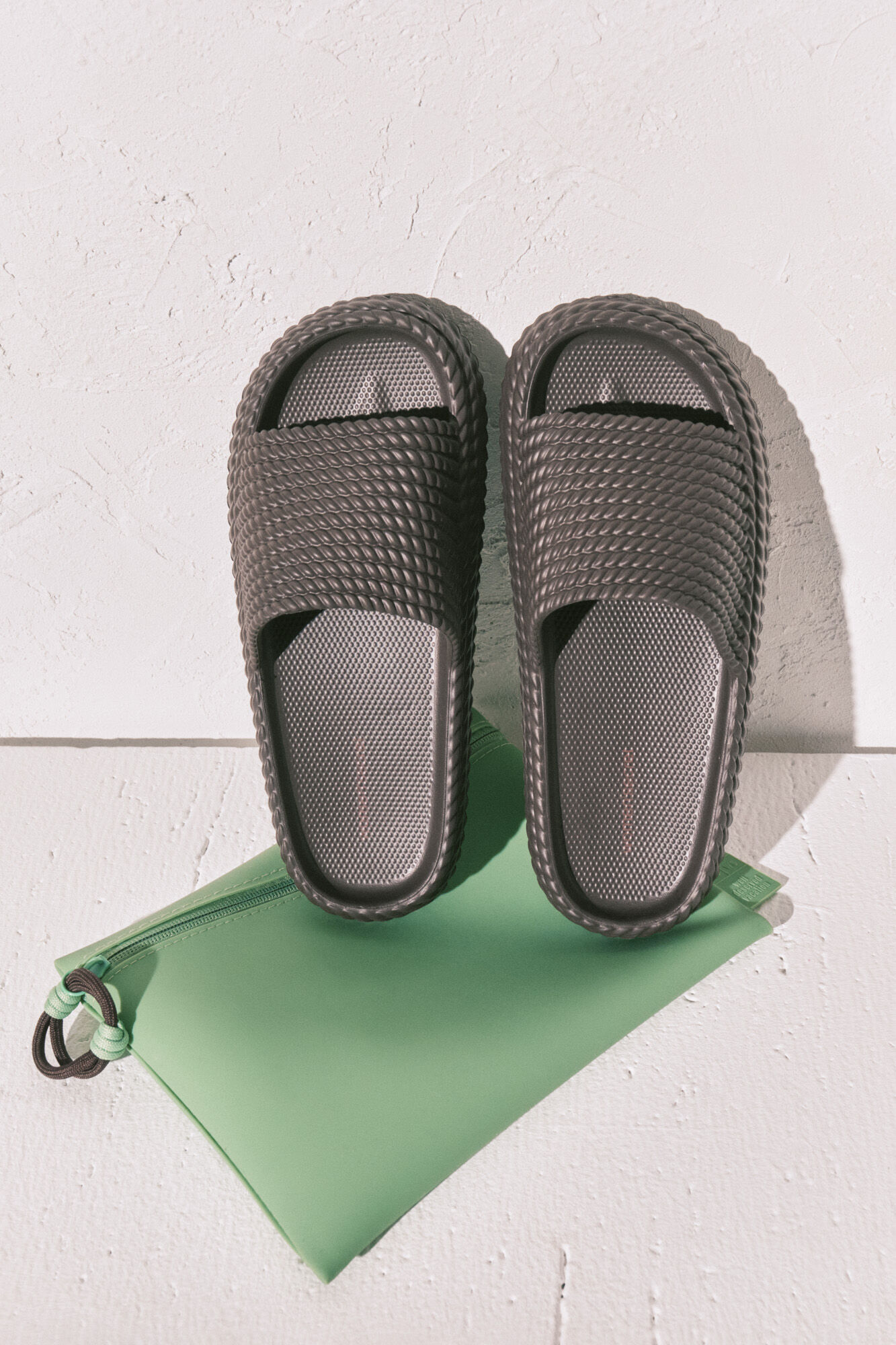 Women'secret Sandalias plataforma marr&oacute;n