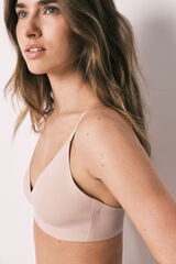 Women'secret NAKED Brasier triangular top nude  nude