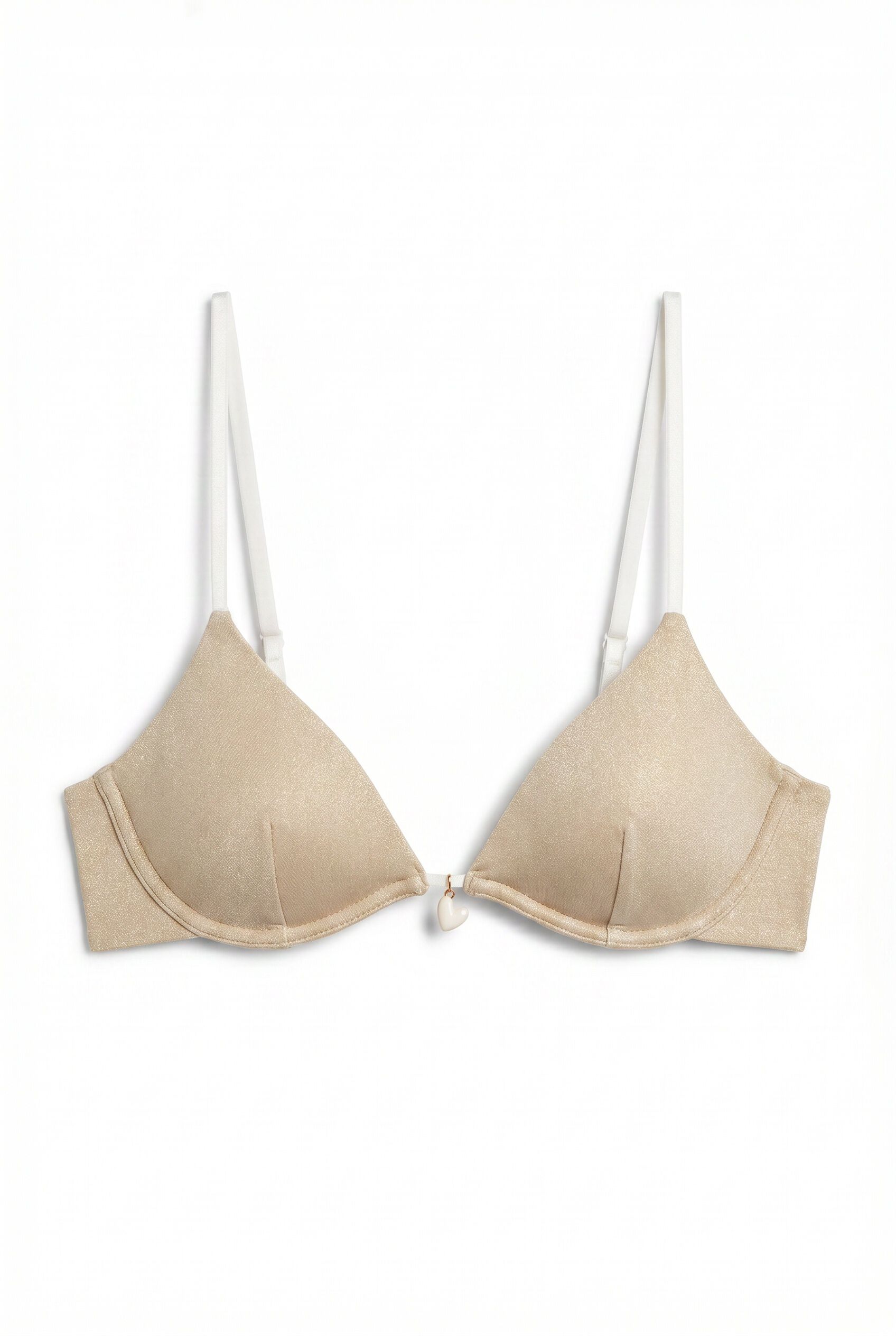 Women'secret Bikini triangular escotado nude lurex