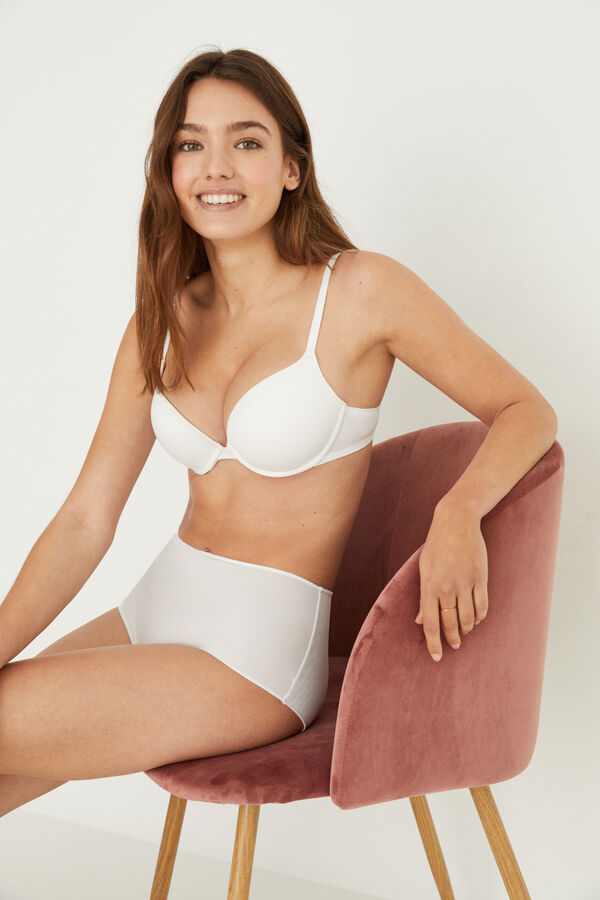 Women'secret GORGEOUS Brasier push-up microfibra blanco