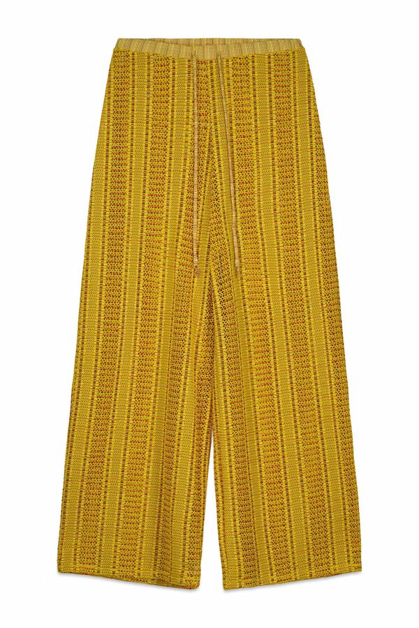 Women'secret Pantal&oacute;n largo de crochet multicolor estampado