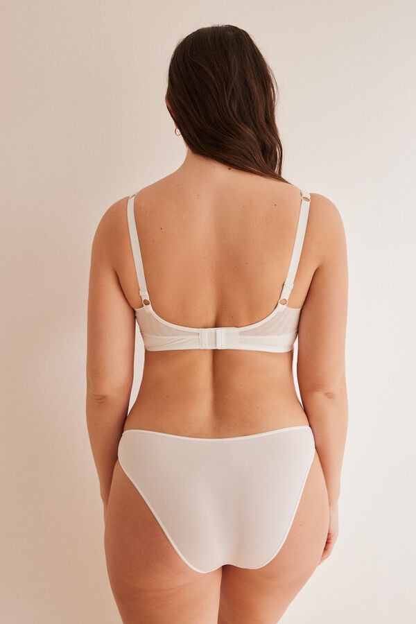 Women'secret DIVINE Brasier reductor espalda blanco blanco